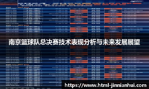 南京篮球队总决赛技术表现分析与未来发展展望